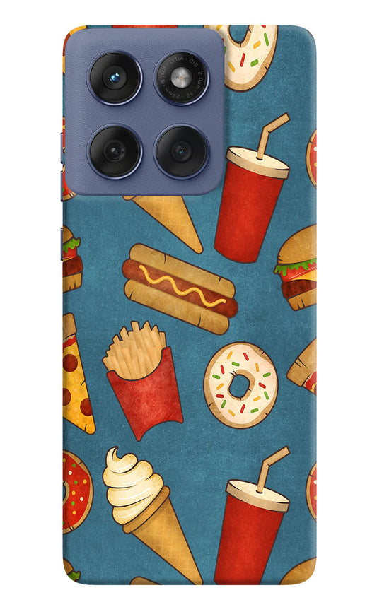 Foodie Moto Edge 60 Fusion Hard Case Back Cover by Casekaro