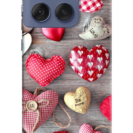 Love Wallpaper Moto Edge 60 Fusion Hard Case Back Cover by Casekaro