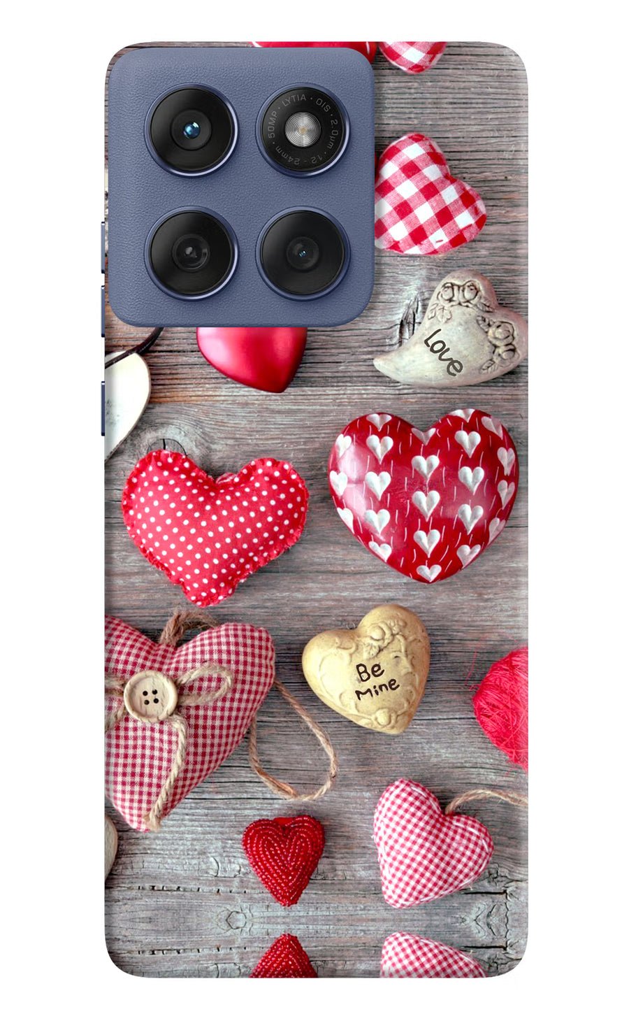 Love Wallpaper Moto Edge 60 Fusion Back Cover, Hard case