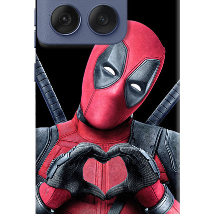 Deadpool Moto Edge 60 Fusion Hard Case Back Cover by Casekaro