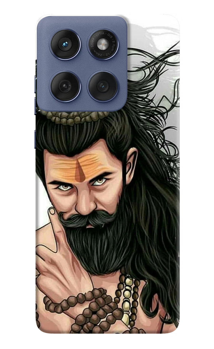 Mahadev Moto Edge 60 Fusion Back Cover, Hard case