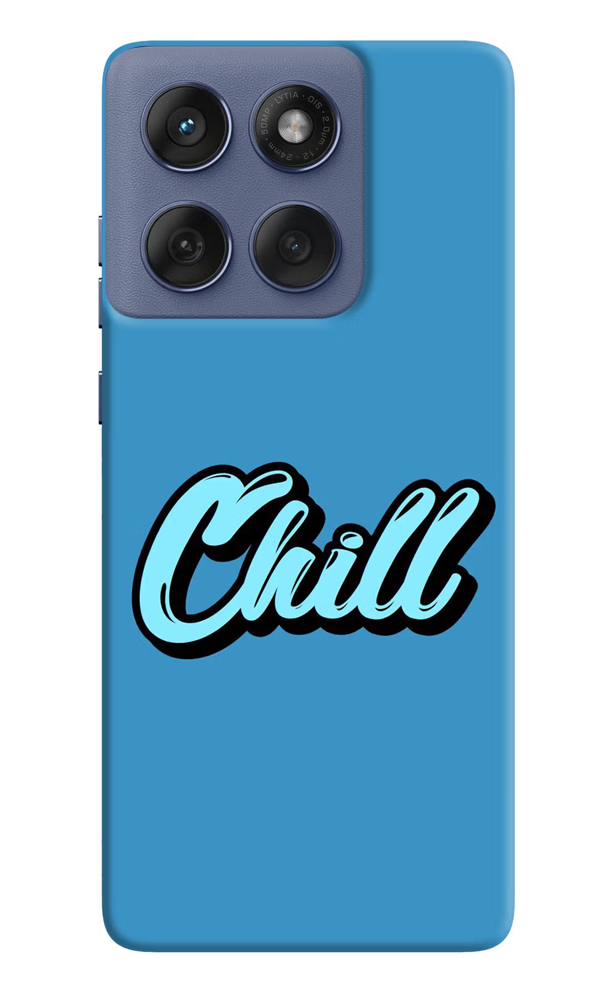 Chill Moto Edge 60 Fusion Hard Case Back Cover by Casekaro