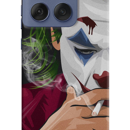 Joker Smoking Moto Edge 60 Fusion Hard Case Back Cover by Casekaro