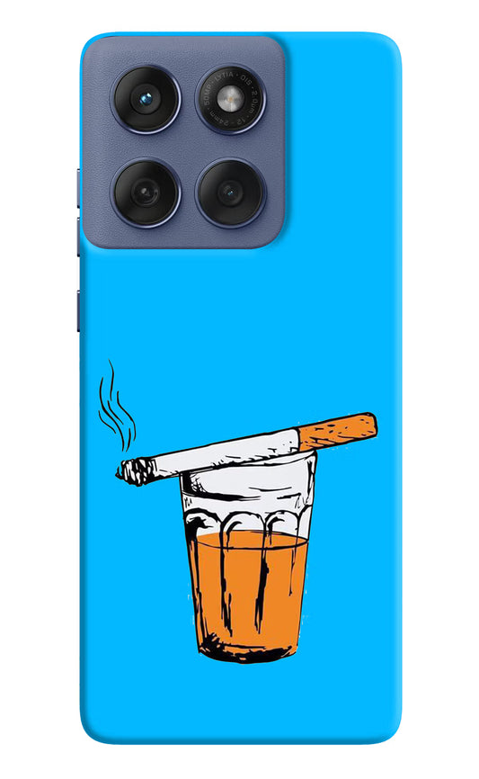 Chai Sutta Moto Edge 60 Fusion Hard Case Back Cover by Casekaro