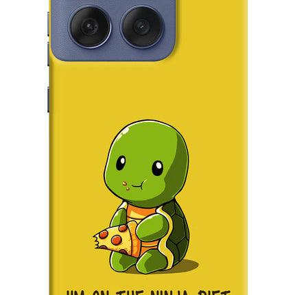 I'm on Ninja Diet Moto Edge 60 Fusion Hard Case Back Cover by Casekaro