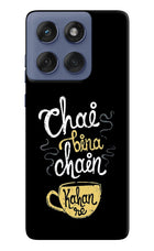 Chai Bina Chain Kaha Re Moto Edge 60 Fusion Hard Case Back Cover by Casekaro