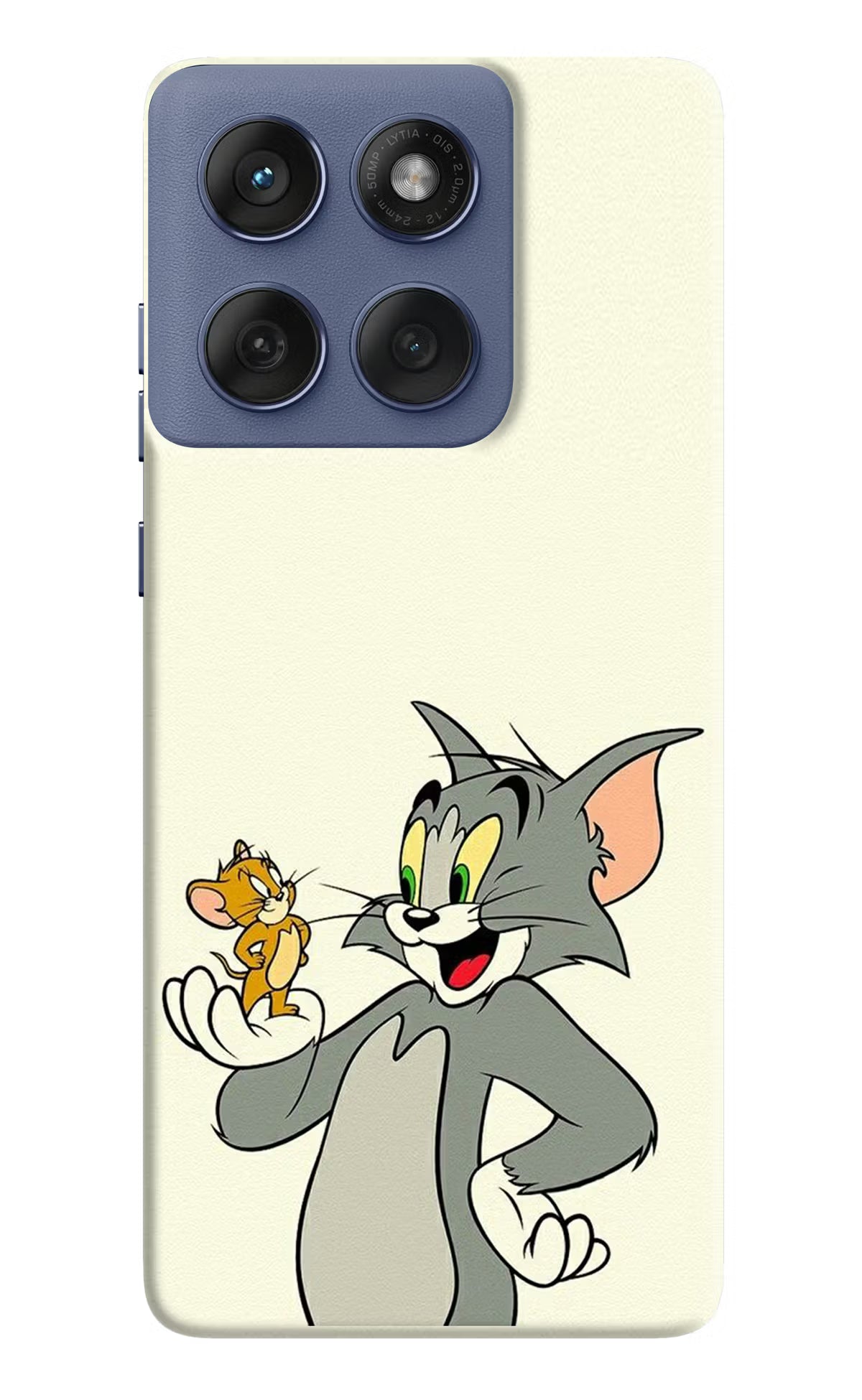 Tom & Jerry Moto Edge 60 Fusion Hard Case Back Cover by Casekaro