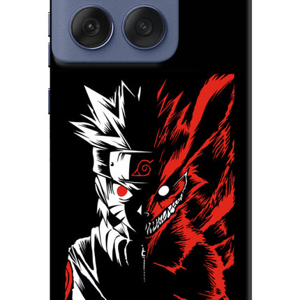 Naruto Two Face Moto Edge 60 Fusion Hard Case Back Cover by Casekaro