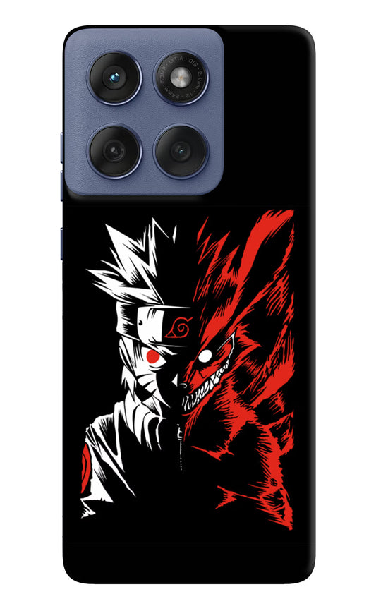 Naruto Two Face Moto Edge 60 Fusion Hard Case Back Cover by Casekaro