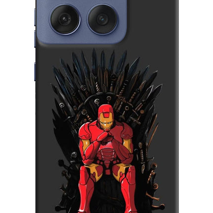 Ironman Throne Moto Edge 60 Fusion Hard Case Back Cover by Casekaro