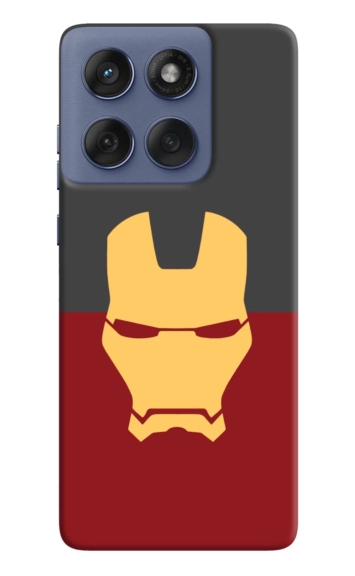 Ironman Moto Edge 60 Fusion Hard Case Back Cover by Casekaro