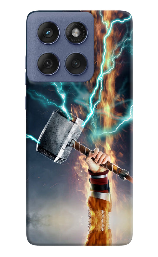 Thor Hammer Mjolnir Moto Edge 60 Fusion Hard Case Back Cover by Casekaro