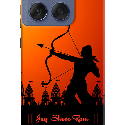 Lord Ram - 4 Moto Edge 60 Fusion Hard Case Back Cover by Casekaro