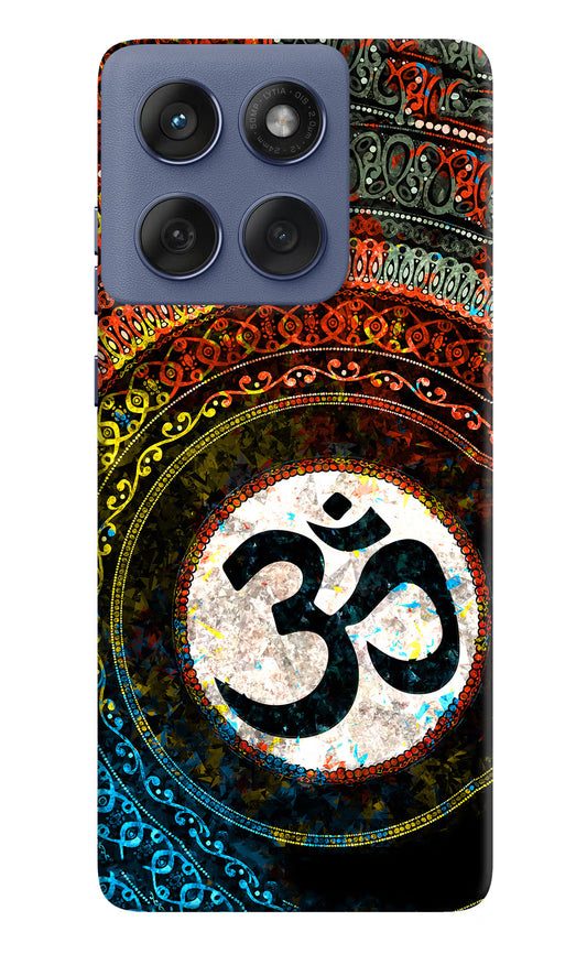 Om Cultural Moto Edge 60 Fusion Hard Case Back Cover by Casekaro