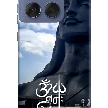 Om Namah Shivay Moto Edge 60 Fusion Hard Case Back Cover by Casekaro