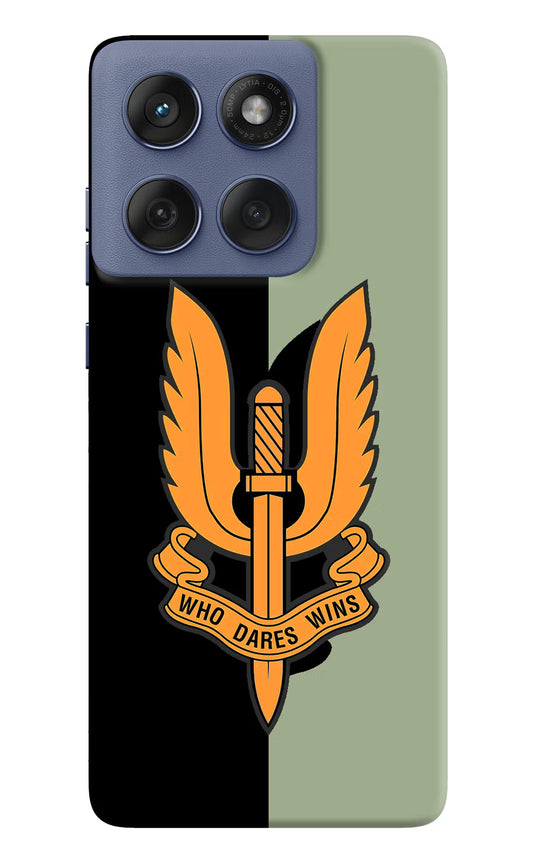 Balidan Logo Moto Edge 60 Fusion Hard Case Back Cover by Casekaro