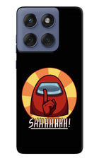 Among Us Shhh! Moto Edge 60 Fusion Hard Case Back Cover by Casekaro
