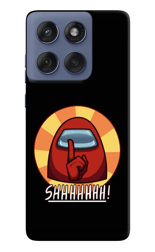 Among Us Shhh! Moto Edge 60 Fusion Hard Case Back Cover by Casekaro