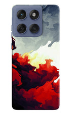 Fire Cloud Moto Edge 60 Fusion Hard Case Back Cover by Casekaro
