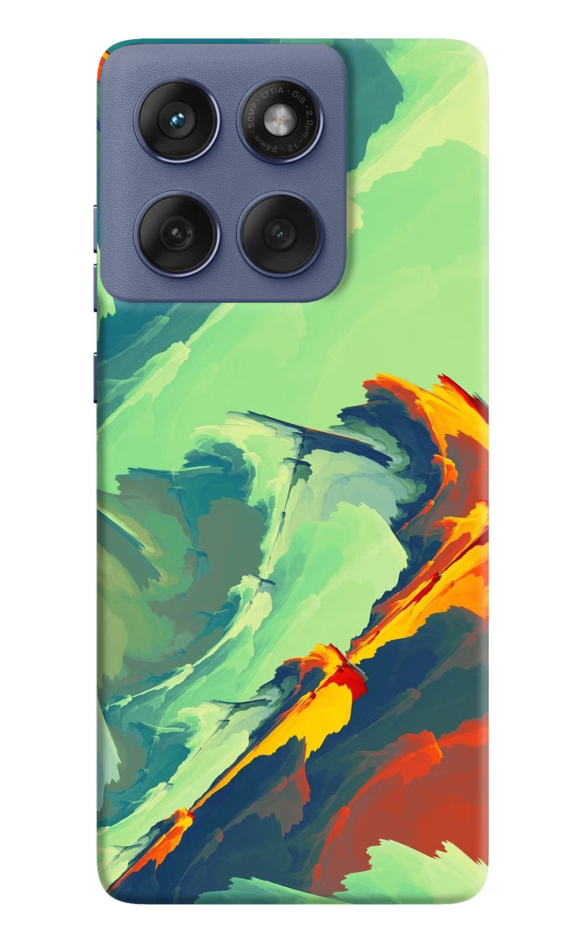 Paint Art Moto Edge 60 Fusion Hard Case Back Cover by Casekaro