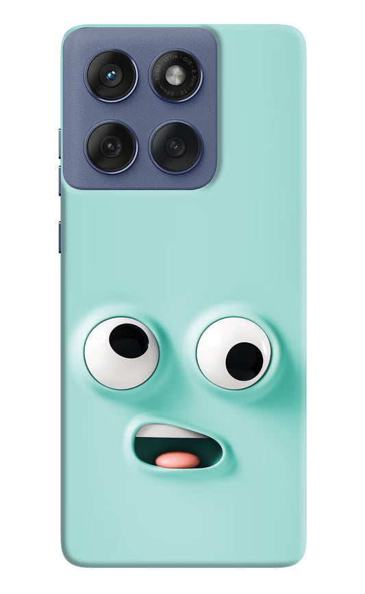 Funny Cartoon Moto Edge 60 Fusion Hard Case Back Cover by Casekaro