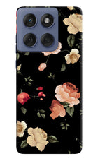 Flowers Moto Edge 60 Fusion Hard Case Back Cover by Casekaro