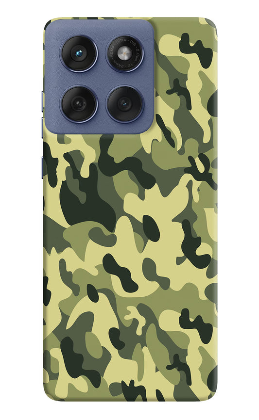 Camouflage Moto Edge 60 Fusion Hard Case Back Cover by Casekaro
