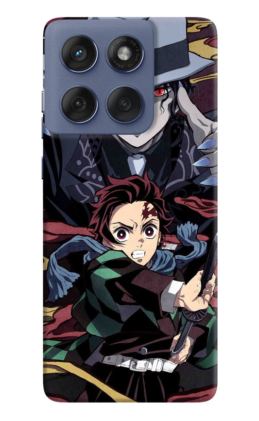 Demon Slayer Moto Edge 60 Fusion Hard Case Back Cover by Casekaro