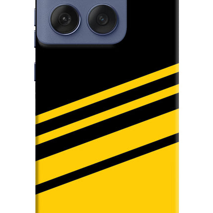 Yellow Shades Moto Edge 60 Fusion Hard Case Back Cover by Casekaro