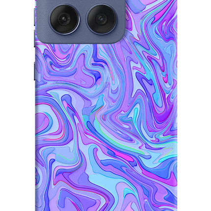 Glitter Moto Edge 60 Fusion Hard Case Back Cover by Casekaro