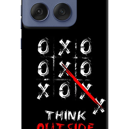 Think out of the BOX Moto Edge 60 Fusion Hard Case Back Cover by Casekaro