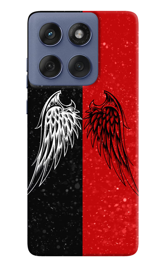 Wings Moto Edge 60 Fusion Hard Case Back Cover by Casekaro