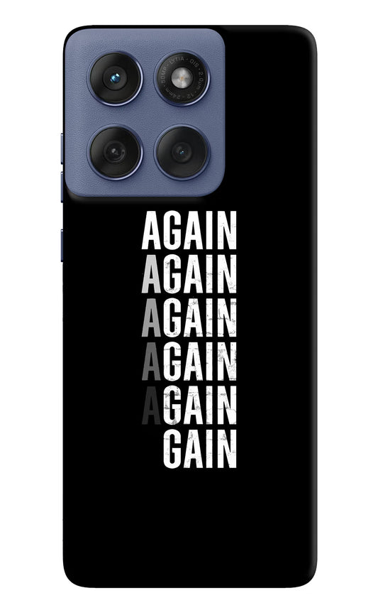 Again Again Gain Moto Edge 60 Fusion Hard Case Back Cover by Casekaro