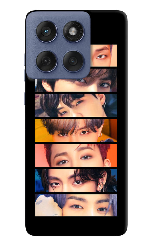 BTS Eyes Moto Edge 60 Fusion Hard Case Back Cover by Casekaro
