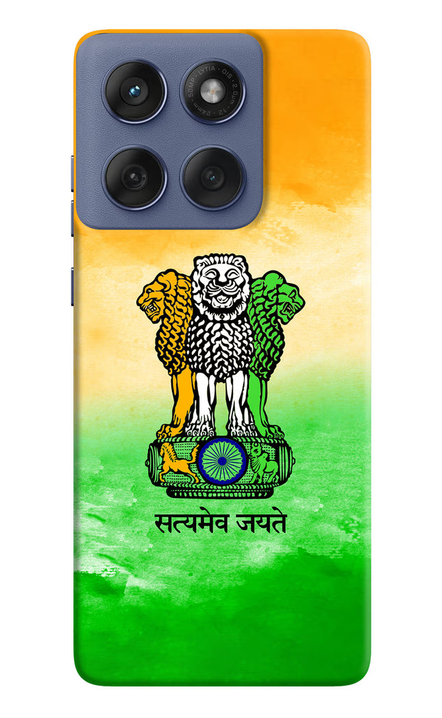 Satyamev Jayate Flag Moto Edge 60 Fusion Hard Case Back Cover by Casekaro