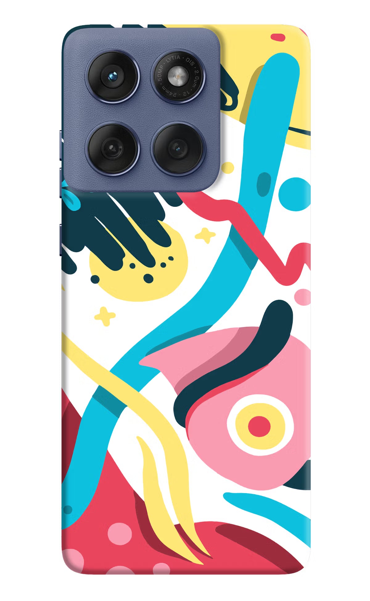 Trippy Moto Edge 60 Fusion Hard Case Back Cover by Casekaro