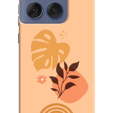 Bohemian Art Moto Edge 60 Fusion Hard Case Back Cover by Casekaro