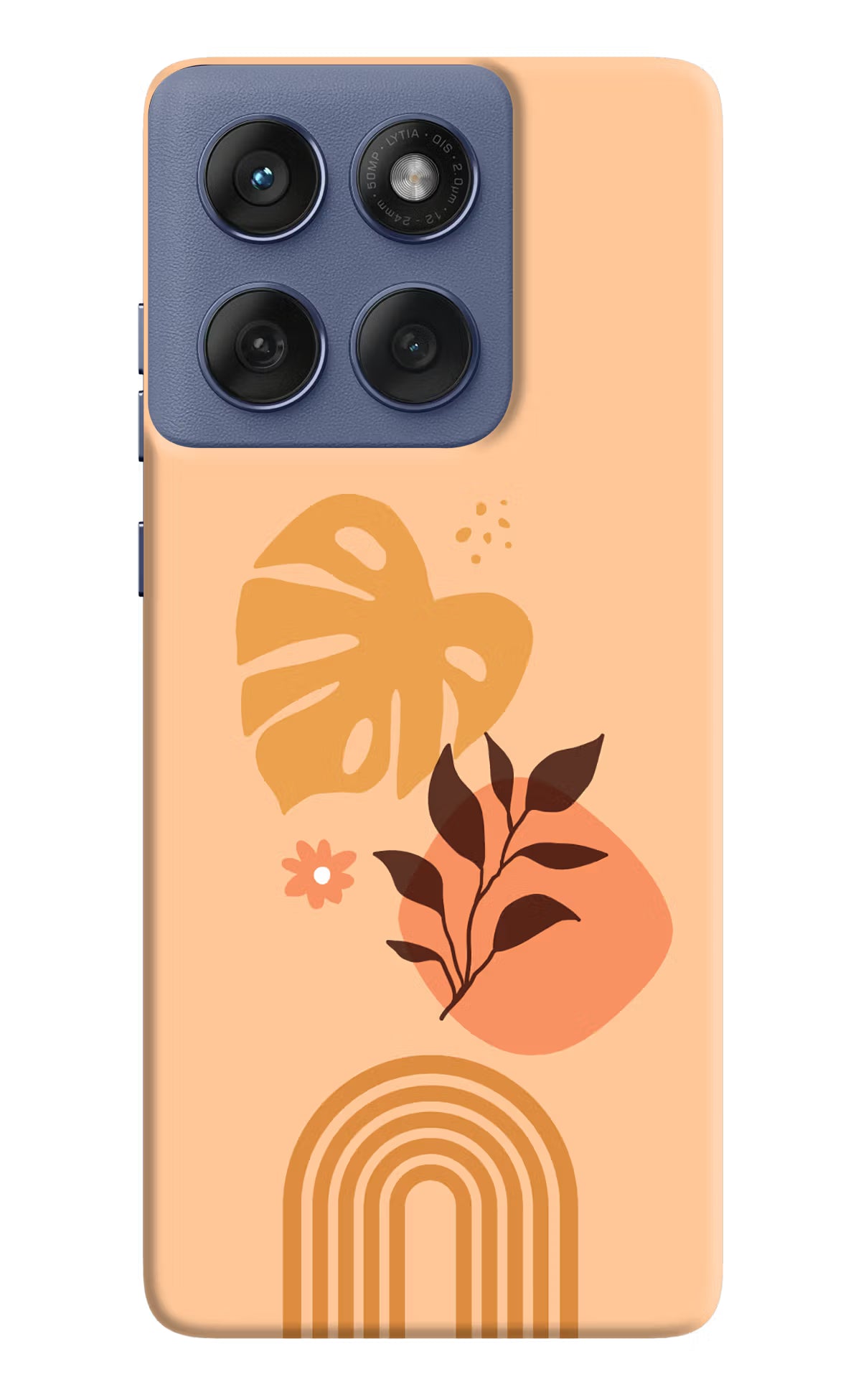 Bohemian Art Moto Edge 60 Fusion Hard Case Back Cover by Casekaro