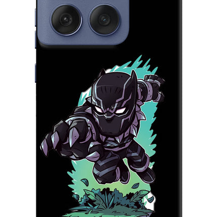 Black Panther Moto Edge 60 Fusion Hard Case Back Cover by Casekaro