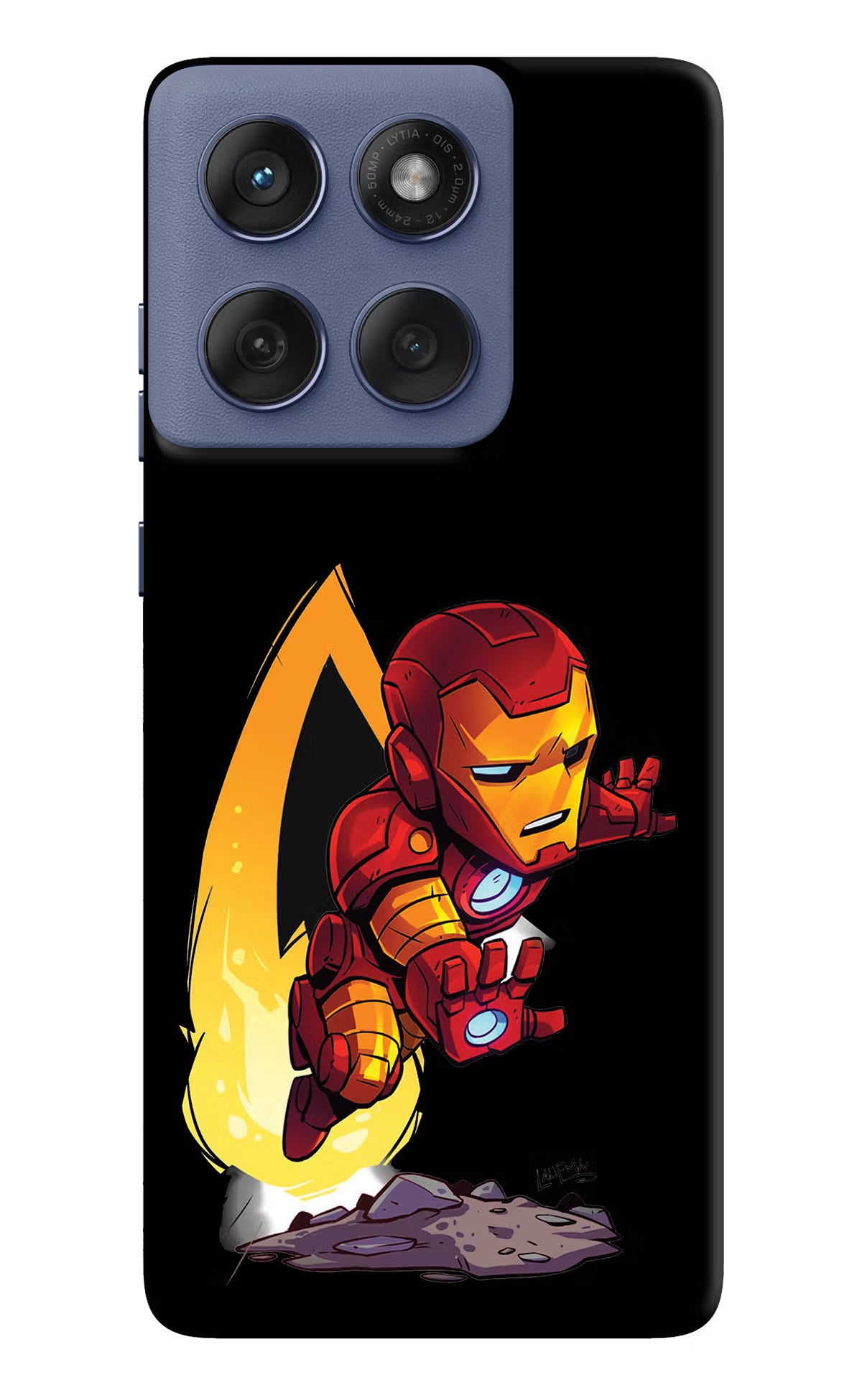 IronMan Moto Edge 60 Fusion Hard Case Back Cover by Casekaro