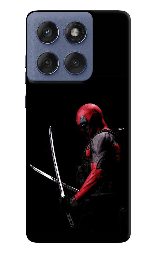 Deadpool Moto Edge 60 Fusion Hard Case Back Cover by Casekaro