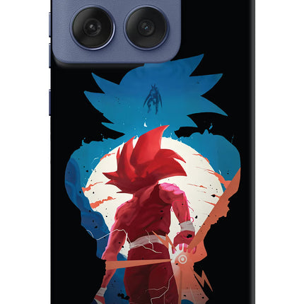 Goku Moto Edge 60 Fusion Hard Case Back Cover by Casekaro