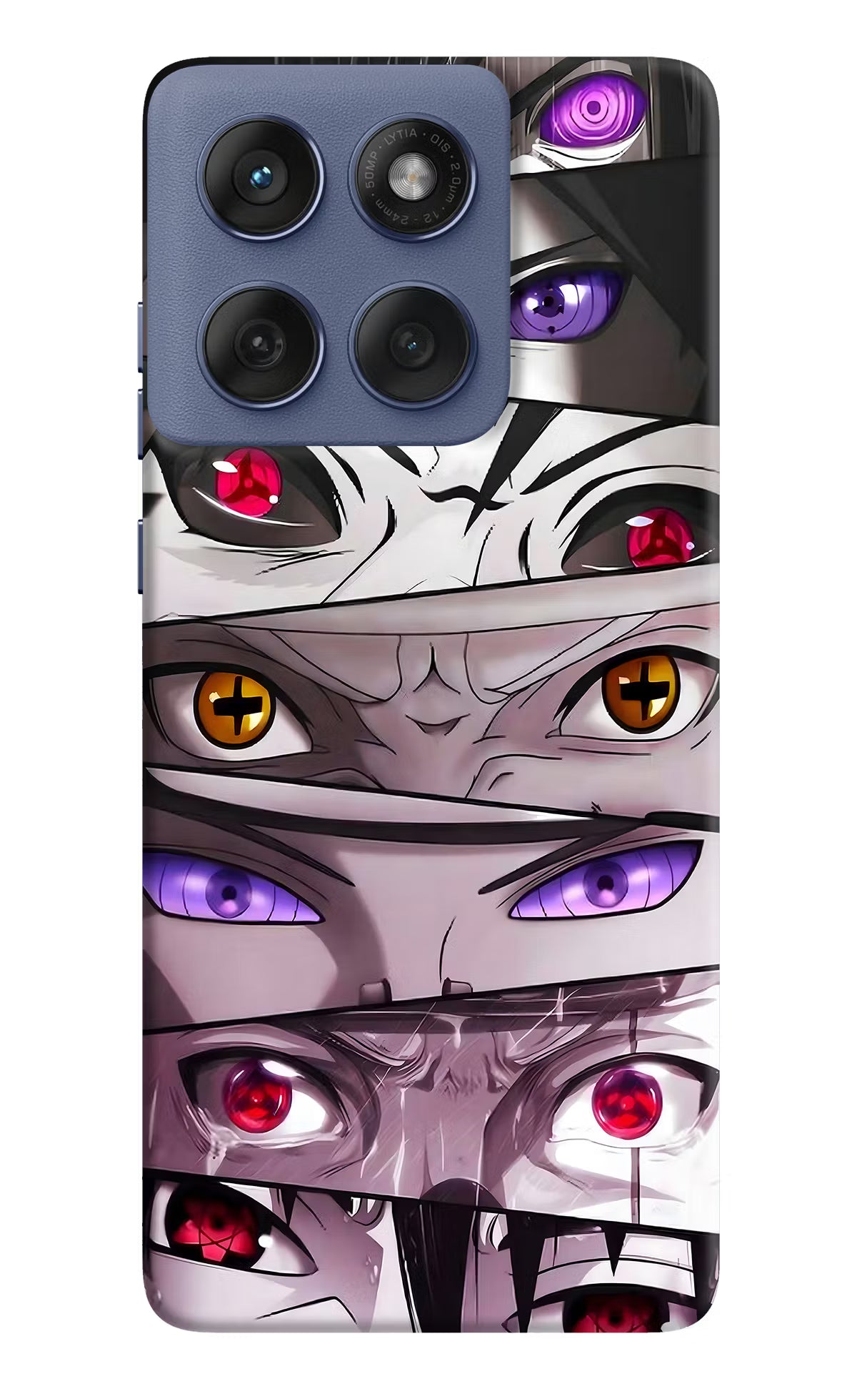 Naruto Anime Moto Edge 60 Fusion Hard Case Back Cover by Casekaro