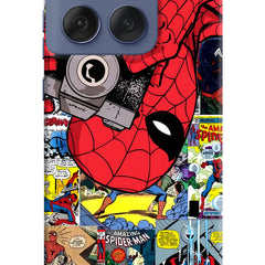 Spider Man Moto Edge 60 Fusion Hard Case Back Cover by Casekaro
