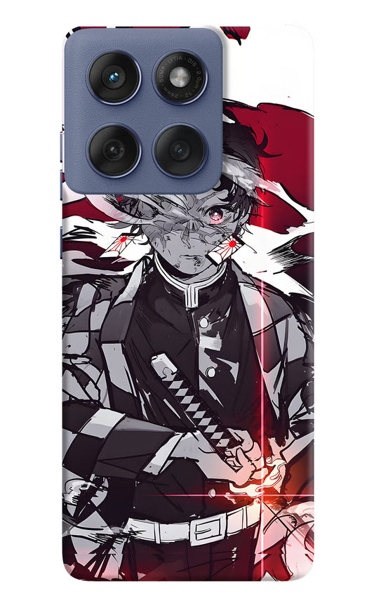 Demon Slayer Moto Edge 60 Fusion Hard Case Back Cover by Casekaro