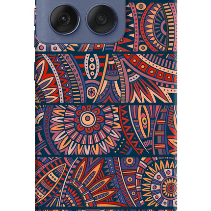 African Culture Design Moto Edge 60 Fusion Hard Case Back Cover by Casekaro