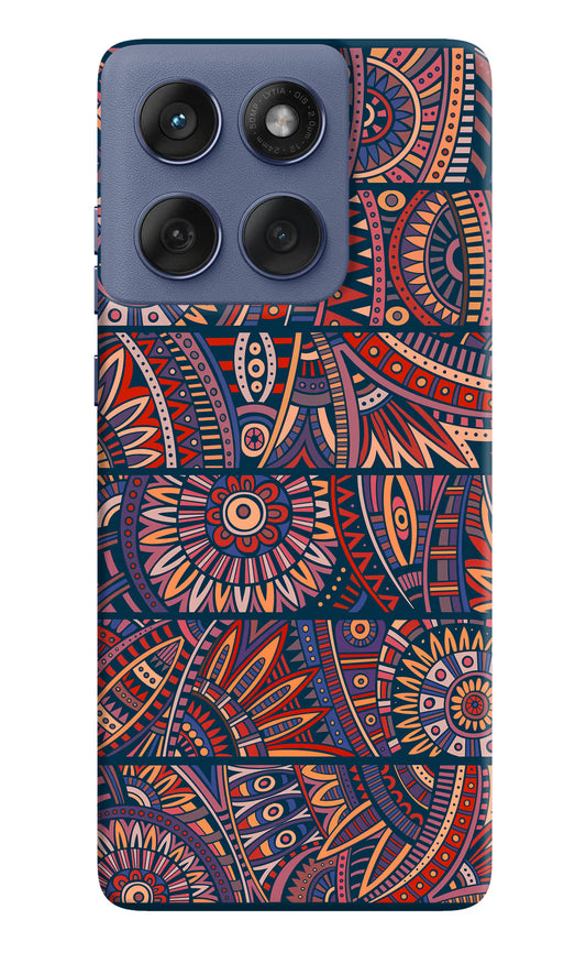 African Culture Design Moto Edge 60 Fusion Hard Case Back Cover by Casekaro