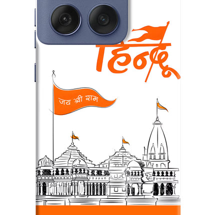 Jai Shree Ram Hindu Moto Edge 60 Fusion Hard Case Back Cover by Casekaro