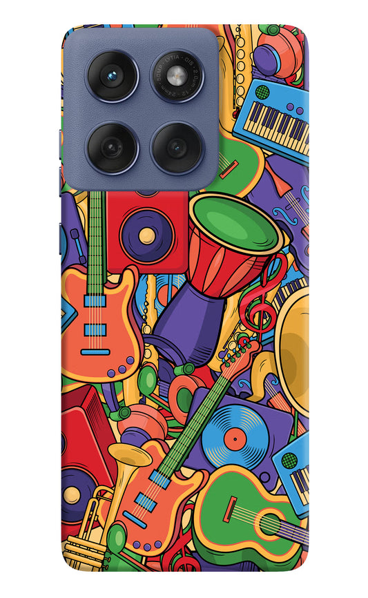 Music Instrument Doodle Moto Edge 60 Fusion Hard Case Back Cover by Casekaro