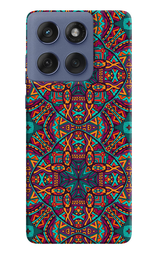 Colour Mandala Moto Edge 60 Fusion Hard Case Back Cover by Casekaro